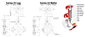 Bray Series 22/23 Butterfly Valves Drawing